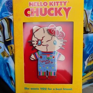 Hello Kitty Chucky Jumbo Pin